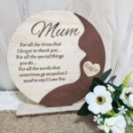 Forgot to tell you, I love you plaque