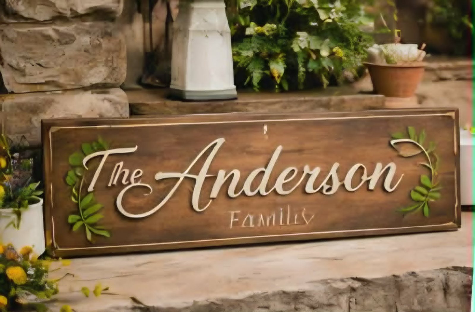 Custom plaque signs