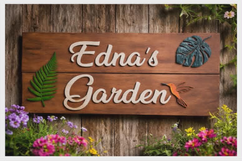 Custom plaque signs
