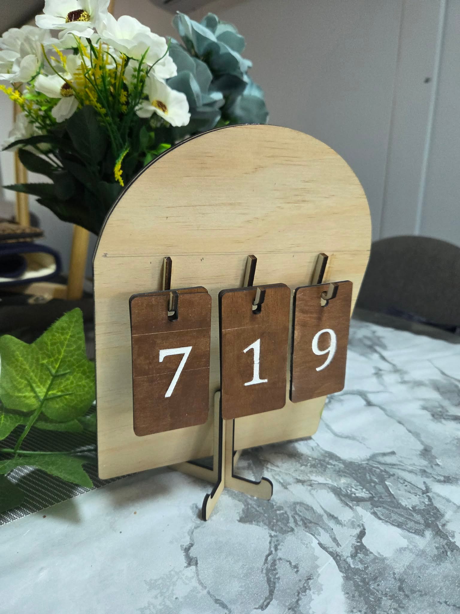 Military Deployment Countdown Sign